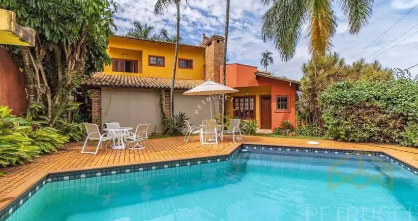 Casa com 6 dormitórios à venda, 570 m² por r$ 4.950.000,00 - cidade universitária - campinas/sp