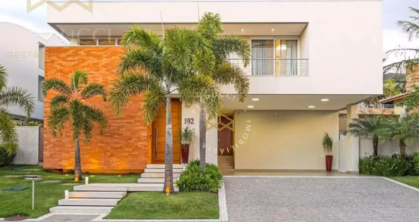 Casa com 5 dormitórios à venda, 536 m² por r$ 5.700.000,00 - loteamento alphaville campinas - campinas/sp