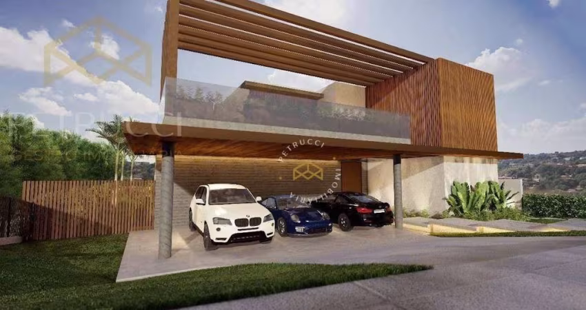 Casa com 5 dormitórios à venda, 566 m² por R$ 7.500.000,00 - Loteamento Caminhos de San Conrado (Sousas) - Campinas/SP
