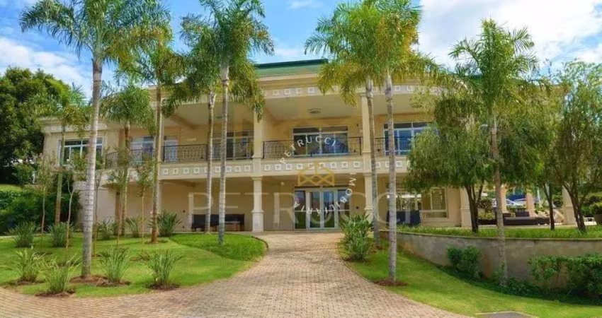 Casa com 4 dormitórios à venda, 520 m² por r$ 10.000.000,00 - loteamento mont blanc residence - campinas/sp