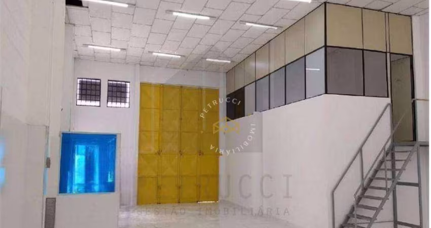 Galpão para alugar, 370 m² por R$ 9.850,00 - Jardim do Trevo - Campinas/SP