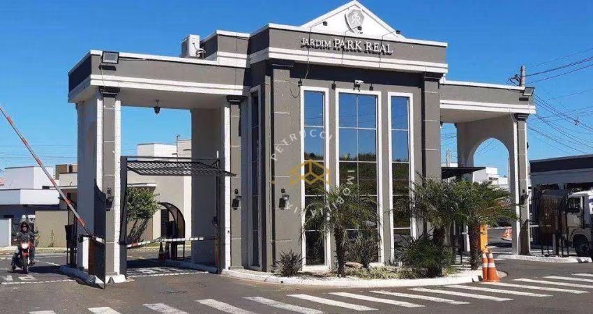 Terreno à venda, 150 m² por R$ 380.000,00 - Jardim Park Real - Indaiatuba/SP