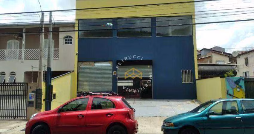 Barracão para alugar, 450 m² por R$ 9.280,00/mês - Vila Paraíso - Campinas/SP