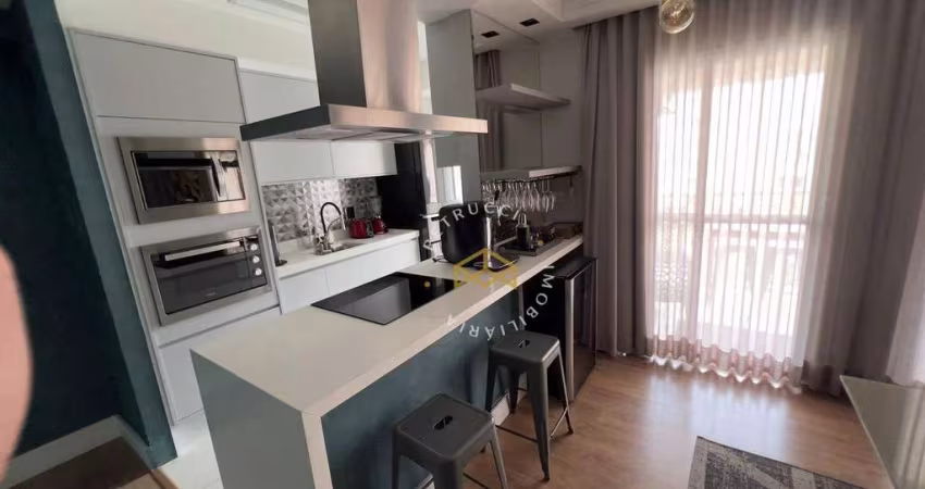 APARTAMENTO MOBILIADO COM 2 DORMITÓRIOS PARA ALUGAR, 76 M² - JARDIM SÃO VICENTE - CAMPINAS/SP
