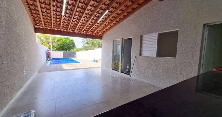CHÁCARA COM 2 DORMITÓRIOS E PISCINA À VENDA, 200 M²- RECREIO LEBLON - CAMPINAS/SP