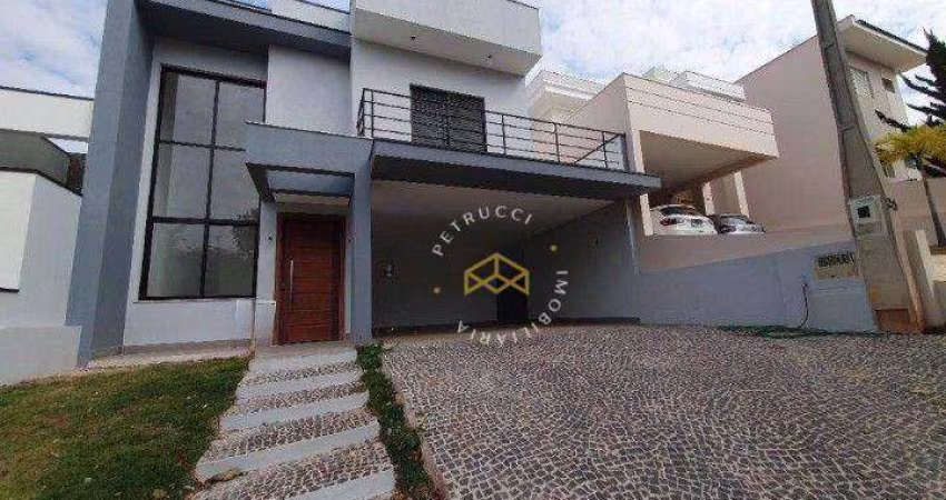 Casa com 3 dormitórios à venda, 215 m² - Condomínio Residencial Flor da Serra - Valinhos/SP