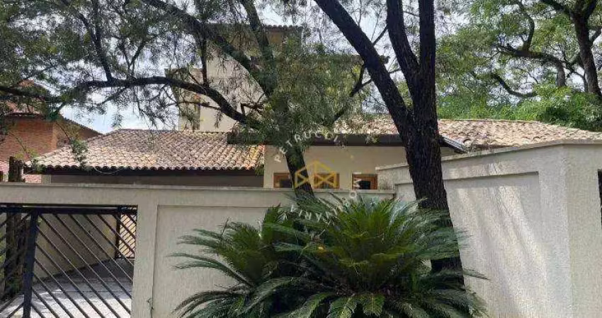 Casa com 3 dormitórios para alugar, 380 m² por r$ 9.672,00/mês - jardim das palmeiras - campinas/sp