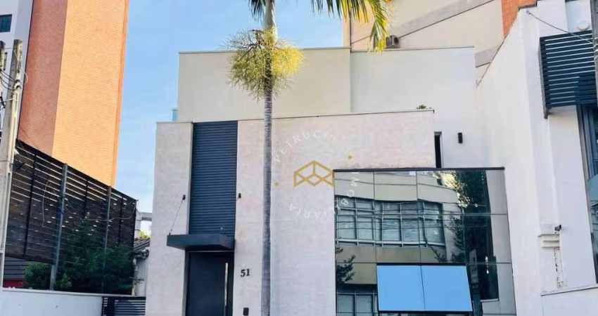 Casa com 1 dormitório para alugar, 250 m² por R$ 8.205,64/mês - Cambuí - Campinas/SP