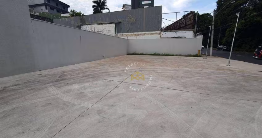 Terreno para alugar, 600 m² por R$ 28.300,00/mês - Nova Campinas - Campinas/SP