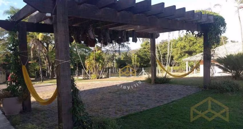 Chácara com 4 dormitórios, 5074 m² - venda por R$ 2.800.000,00 ou aluguel por R$ 9.081,00 - Chácaras de Recreio Ingá - Indaiatuba/SP