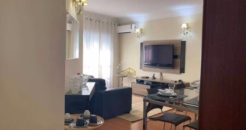 Apartamento com 1 dormitório à venda, 58 m² por R$ 450.000,00 - Cambuí - Campinas/SP