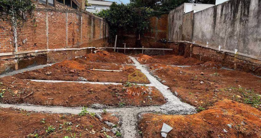 Terreno à venda, 269 m² por R$ 470.000,00 - Jardim Guarani - Campinas/SP