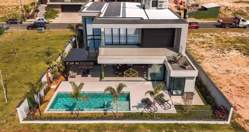 Casa com 5 dormitórios à venda, 400 m² por R$ 6.800.000,00 - Villa dos Pinheiros - Indaiatuba/SP