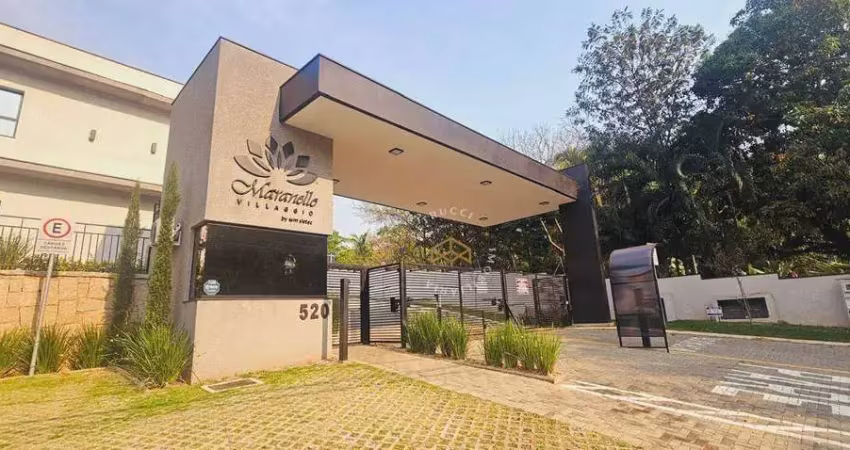 Linda e moderna casa sobrado à venda ou locação no residencial villaggio maranello