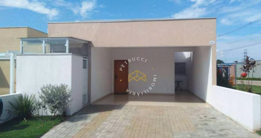 Casa com 3 dormitórios à venda, 112 m² por R$ 795.000,00 - Vilagio Vista Real - Cosmópolis/SP