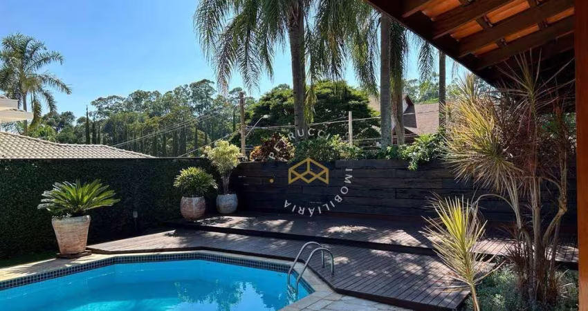 Casa com 4 dormitórios à venda, 495 m² por R$ 3.400.000,00 - Jardim Paiquerê - Valinhos/SP