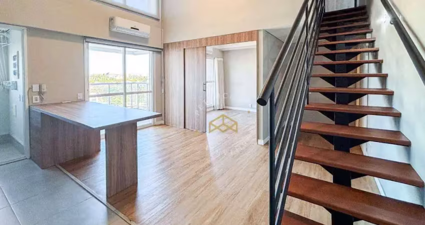 Cobertura com 2 dormitórios à venda, 90 m² por r$ 1.100.000,00 - cambuí - campinas/sp