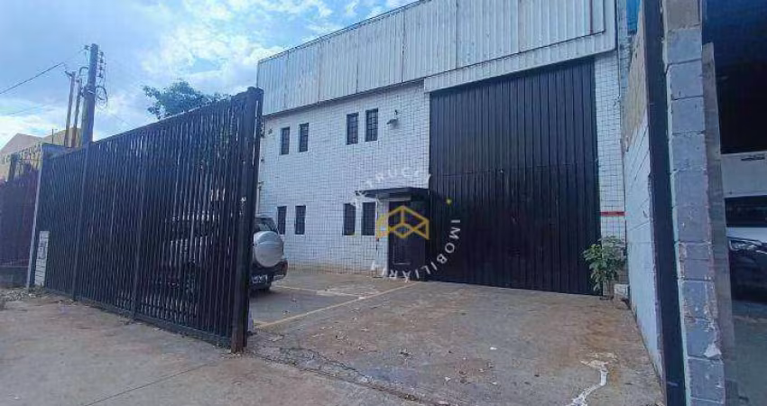 Barracão para alugar, 335 m² por R$ 8.504,00/mês - Jardim Santa Mônica - Campinas/SP