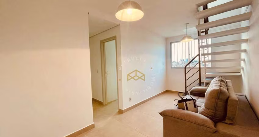 Apartamento com 2 dormitórios, 85 m² - venda por R$ 530.000,00 ou aluguel por R$ 3.600,00/mês - Turquesa Ville - Campinas/SP