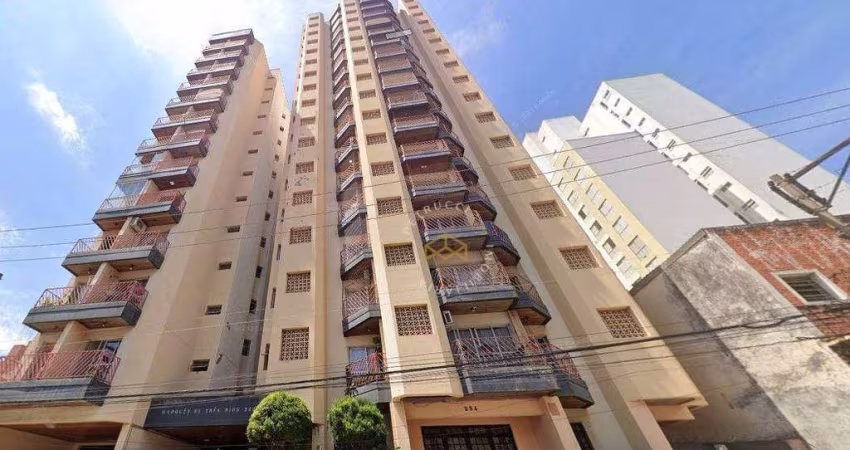 Apartamento com 1 dormitório à venda, 50 m² - Centro - Campinas/SP