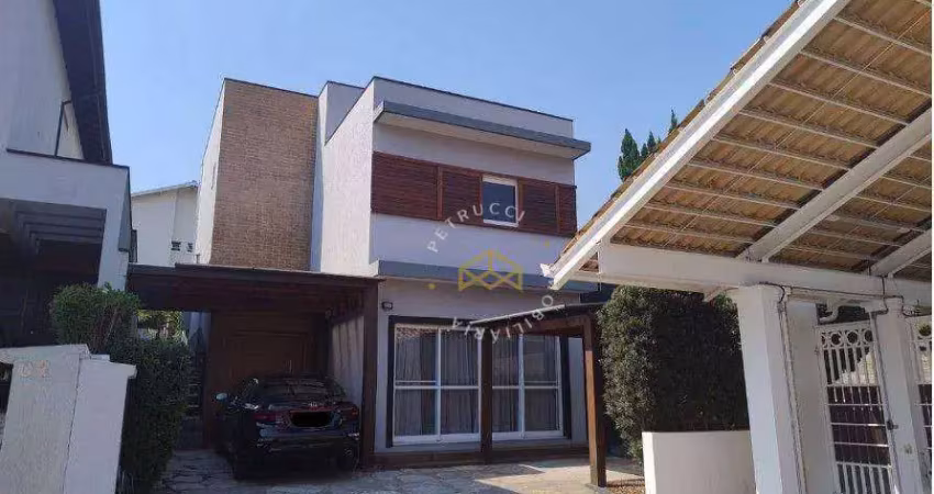 Casa com 3 dormitórios à venda, 210 m² - fazenda santa cândida - campinas/sp