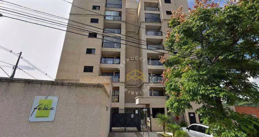 Apartamento com 2 dormitórios à venda, 68 m² - chácara nova era - valinhos/sp