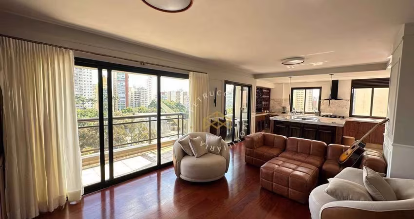 Apartamento com 3 dormitórios, 240 m² - venda ou aluguel - Cambuí - Campinas/SP