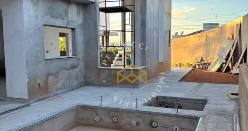 Casa a venda em bolsão recém construida em valinhos.