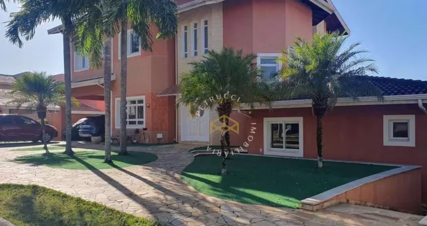 Casa com 3 dormitórios à venda, 350 m² por r$ 1.897.000,00 - condomínio residencial terras do caribe - valinhos/sp