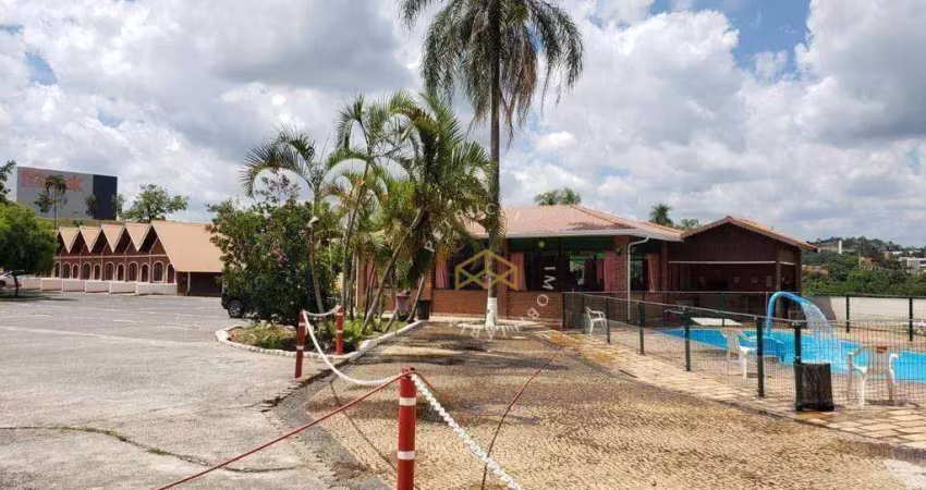 Hotel com 61 dormitórios à venda, 5500 m²  - chácaras do trevo - vinhedo/sp