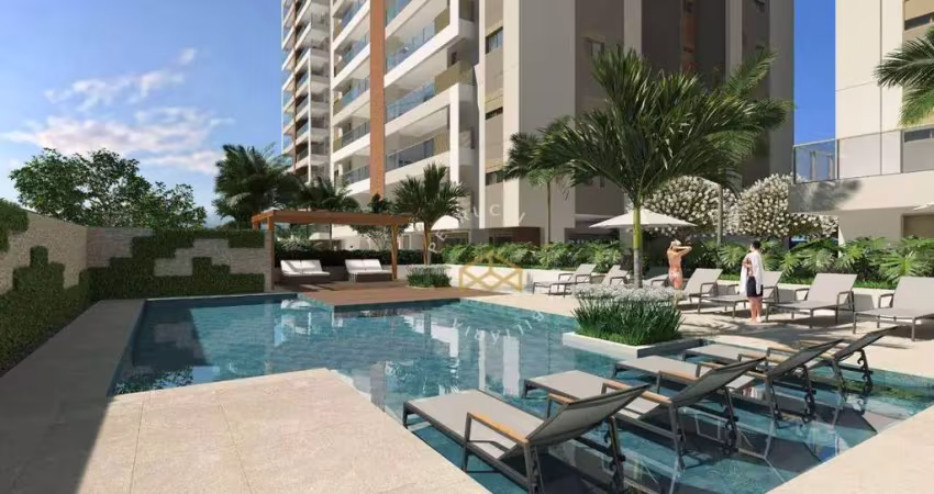 Apartamento com 3 dormitórios à venda, 104 m² - jardim paiquere - valinhos/sp