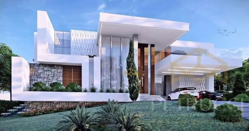Casa com 5 dormitórios à venda, 900 m² por r$ 13.000.000,00 - vila martins - itu/sp