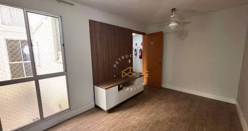Apartamento com 2 dormitórios à venda, 47 m² - parque das cachoeiras - campinas/sp