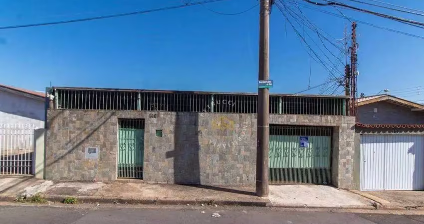 Casa com 3 dormitórios à venda, 150 m² - vila teixeira - campinas/sp