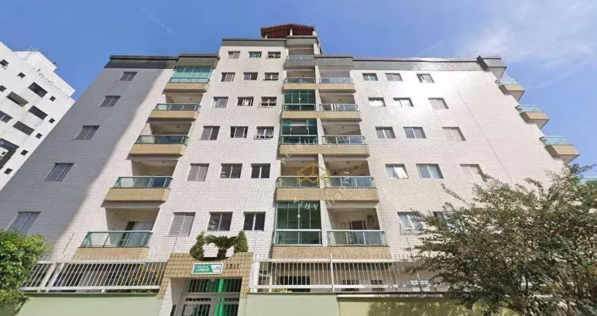 Apartamento com 1 dormitório à venda, 63 m² - vila caiçara - praia grande/sp