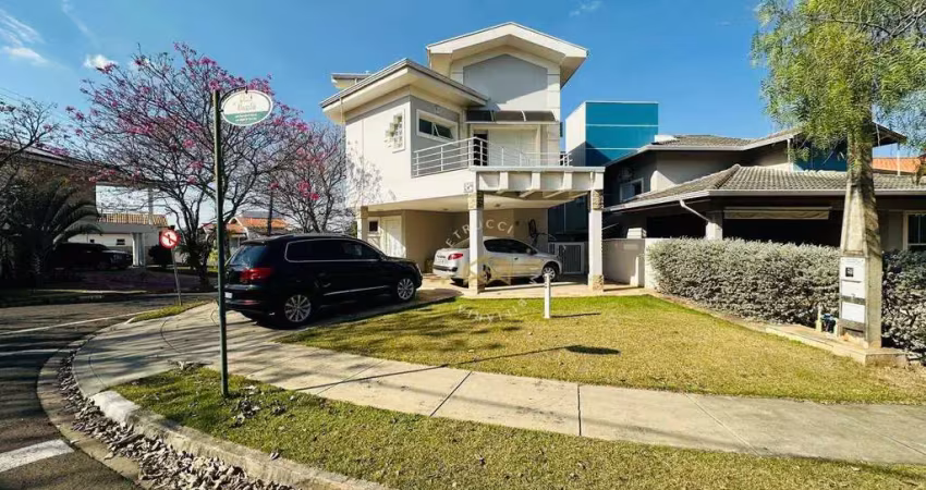 Casa com 3 dormitórios à venda, 249 m² por r$ 1.490.000,00 - condomínio residencial terras do oriente - valinhos/sp