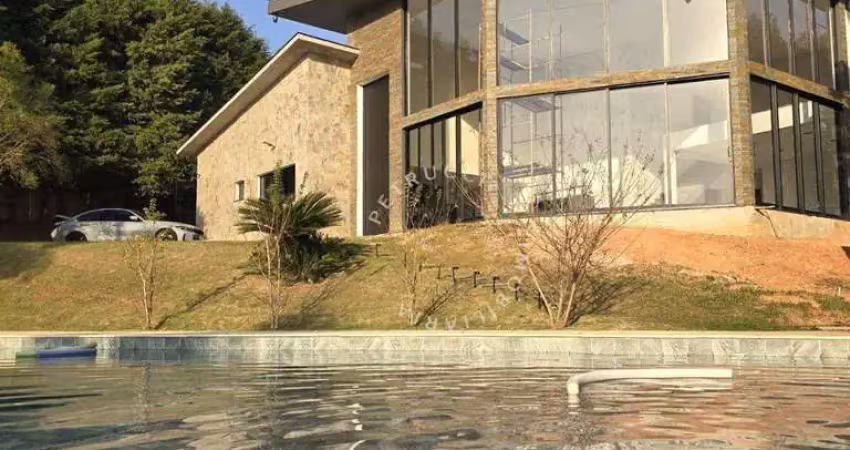 Casa com 7 dormitórios à venda, 850 m² por r$ 7.500.000,00 - condomínio vale da santa fé - vinhedo/sp