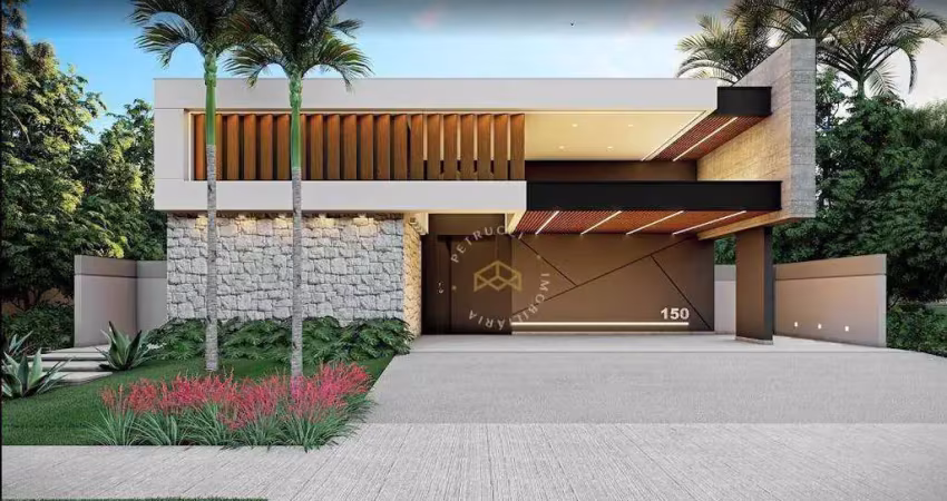 Casa com 3 dormitórios à venda, 267 m² por r$ 4.000.000,00 - parque villa dos pinheiros - indaiatuba/sp