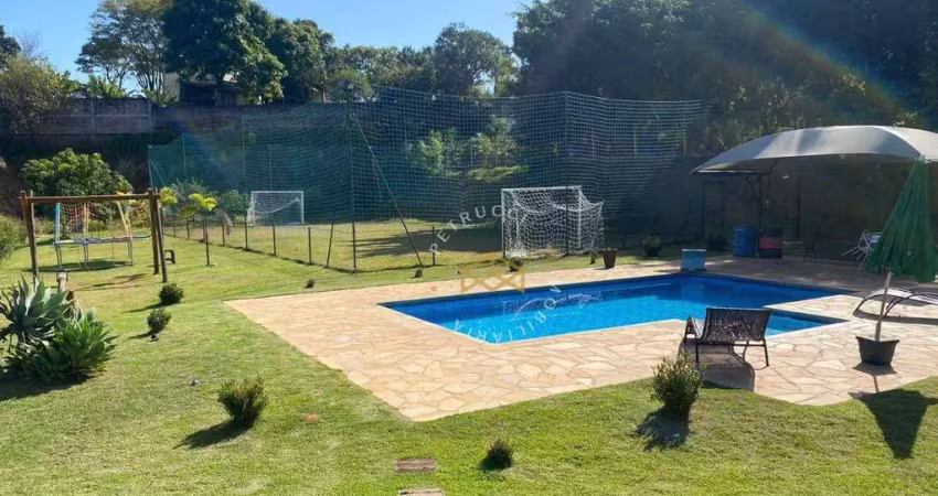 Chácara com 4 dormitórios à venda, 4000 m² - chácaras são bento - valinhos/sp