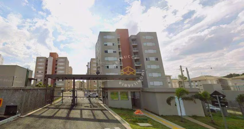 Apartamento com 2 dormitórios, 46 m² - venda ou aluguel - residencial novo tempo - campinas/sp