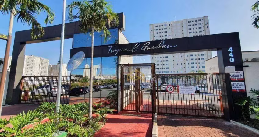 Apartamento com 2 dormitórios para alugar, 45 m² - parque industrial - campinas/sp