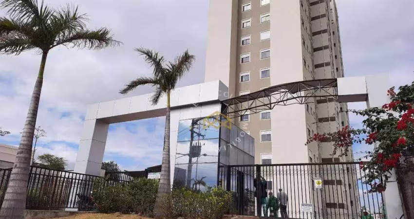 Apartamento com 2 dormitórios à venda, 54 m² - vila industrial - campinas/sp