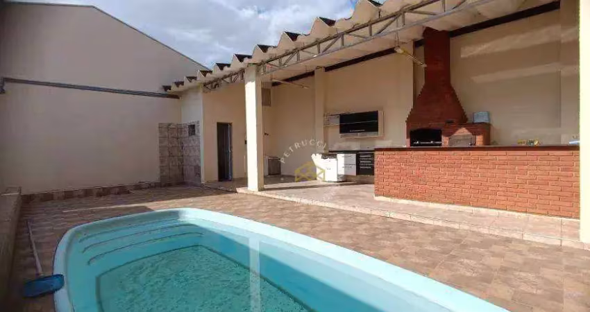 Casa com 3 dormitórios, 266 m² - venda por r$ 750.000,00 ou aluguel por r$ 4.085,00/mês - vila mimosa - campinas/sp