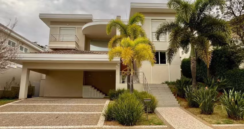 Casa com 4 dormitórios para alugar, 400 m² - alphaville dom pedro - campinas/sp