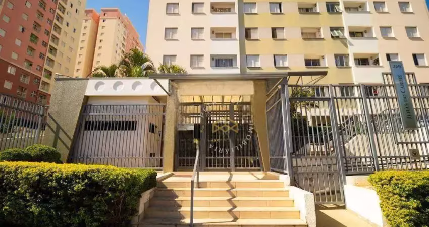 Apartamento com 3 dormitórios para alugar, 59 m² - parque itália - campinas/sp