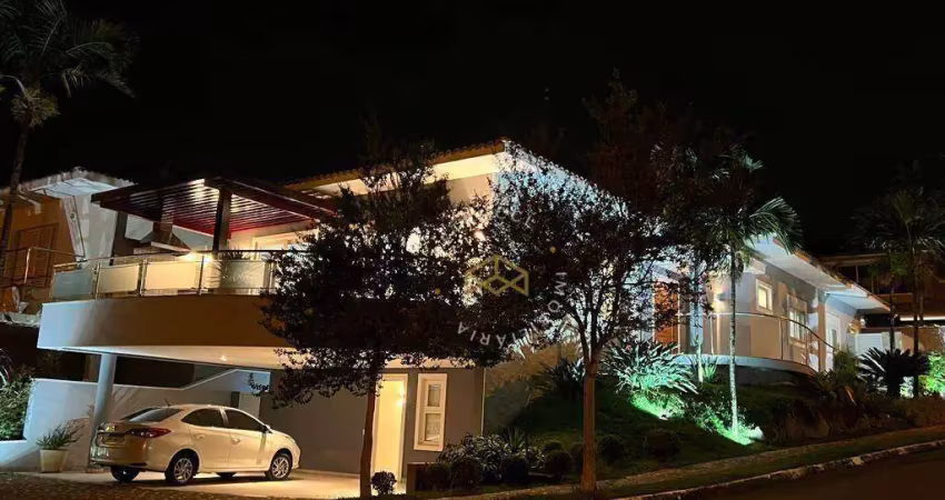 Casa com 4 dormitórios à venda, 270 m² - jardim paiquerê - valinhos/sp