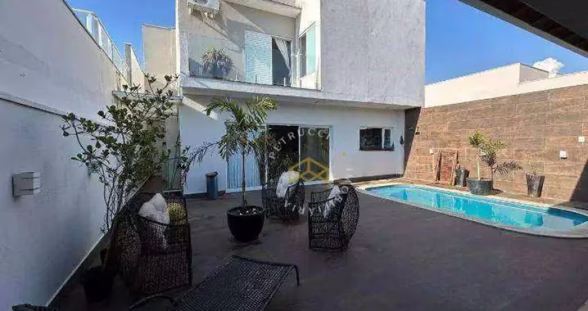 Casa com 3 dormitórios à venda, 267 m² - parque olívio franceschini - hortolândia/sp
