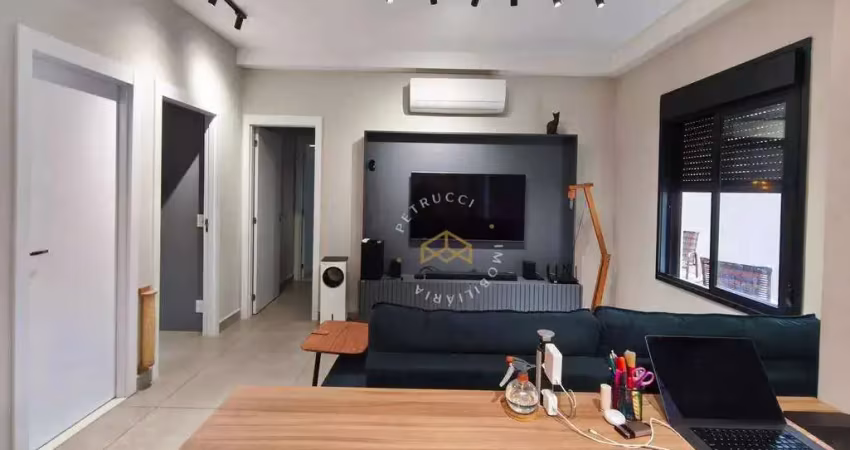 Apartamento com 3 dormitórios, 102 m² - venda por r$ 1.200.000 ou aluguel por r$ 8.933/mês - swiss park - campinas/sp