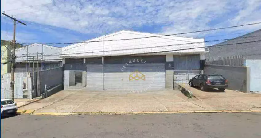 Galpão para locação no bairro jardim do lago em campinas.