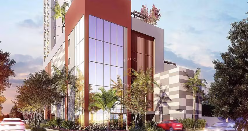 Apartamento com 1 dormitório para alugar, 41 m² por r$ 4.080,00/mês - guanabara  - campinas/sp